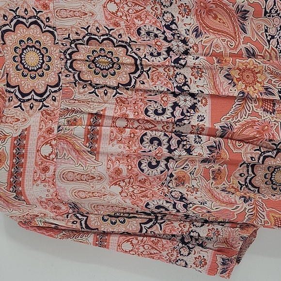 Nurture by Lamaze Pink Flutter Sleeve Blouse with Relaxed Pleats - Picture 12 of 16